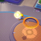 An image from Pokémon Unite depicting Pikachu about to dunk a ball into an enemy goal to score some points.